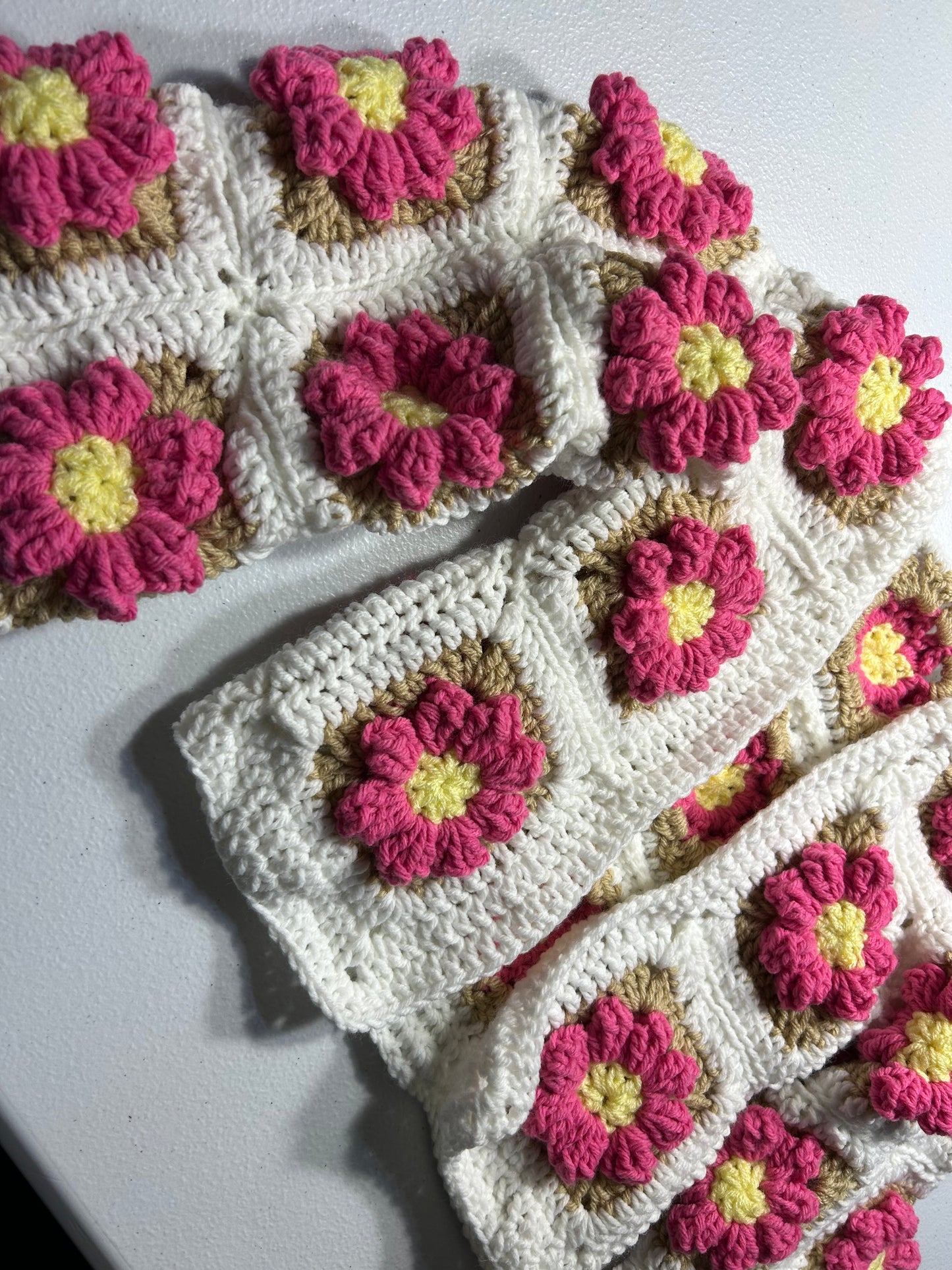 Flower Jacket for Kids Handmade Crochet Limited Edition